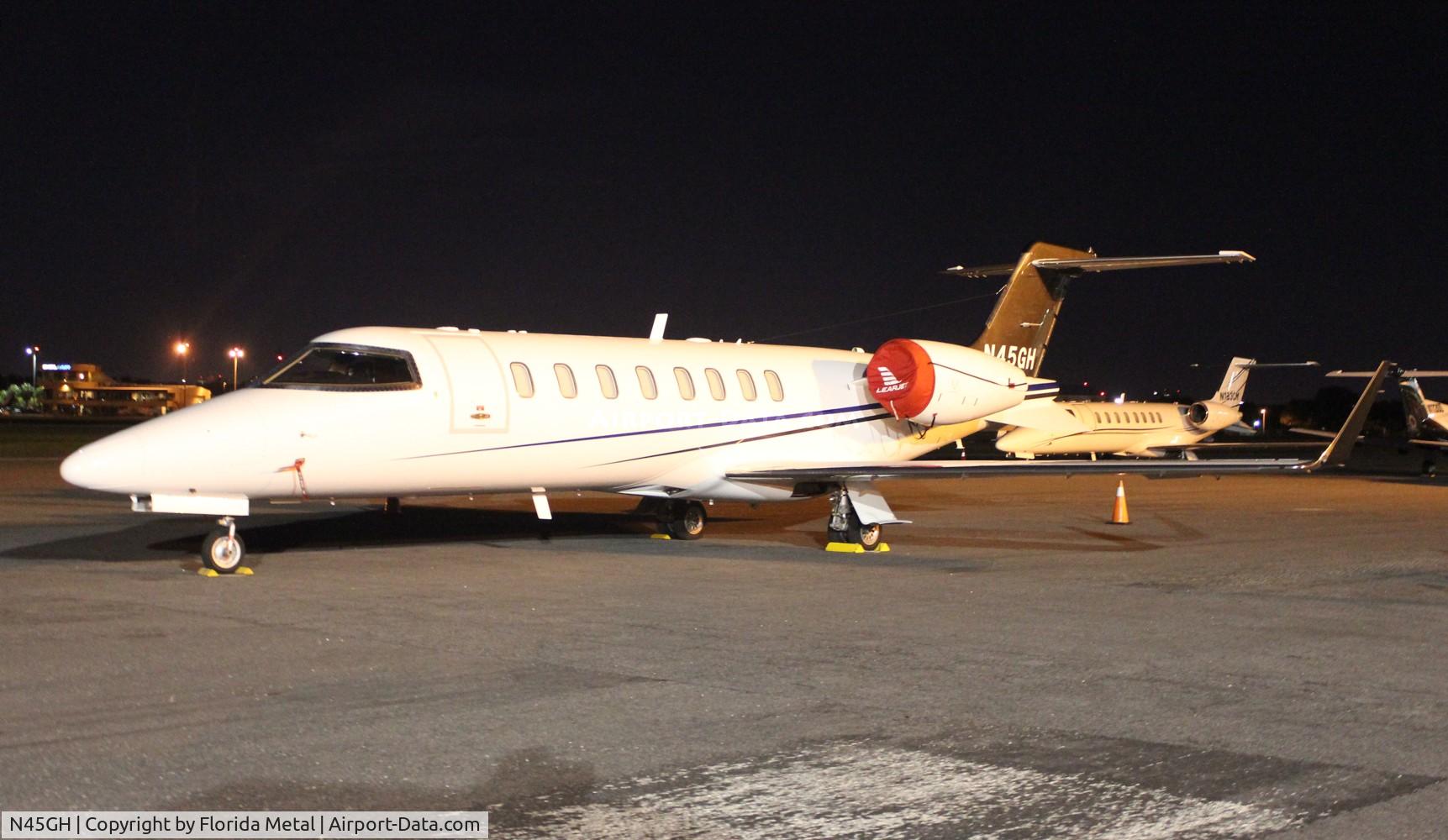 N45GH, 2012 LearJet 45 C/N 45-447, Lear 45