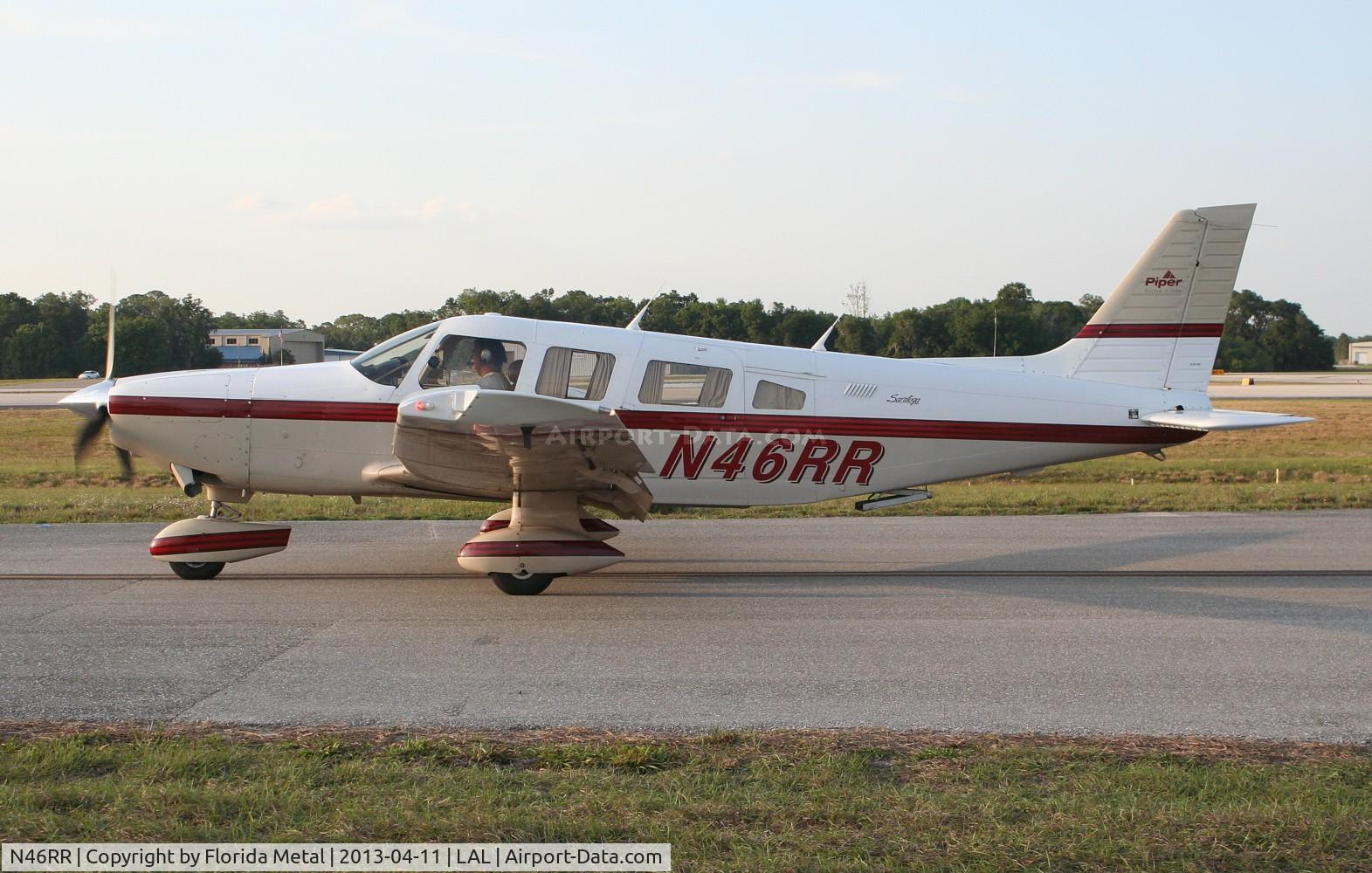 N46RR, 1987 Piper PA-32-301 Saratoga C/N 3206004, Piper PA-32-301