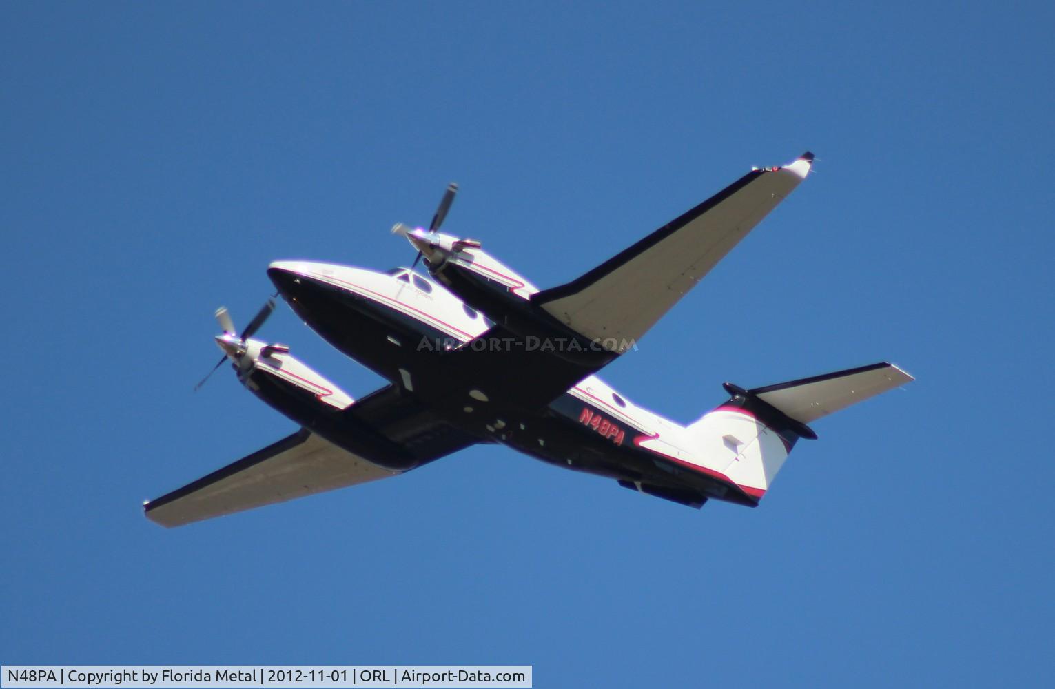 N48PA, 1981 Beech B200 King Air C/N BB-996, Beech 200 King Air