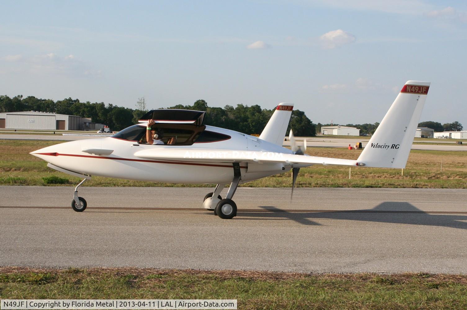 N49JF, 1997 Velocity Velocity RG C/N DMO051, Velocity RG