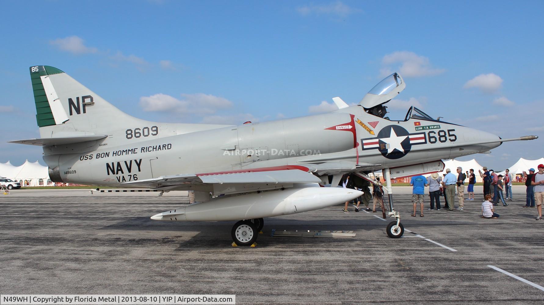 N49WH, 1959 Douglas A-4B Skyhawk C/N 11366, A-4B skyhawk