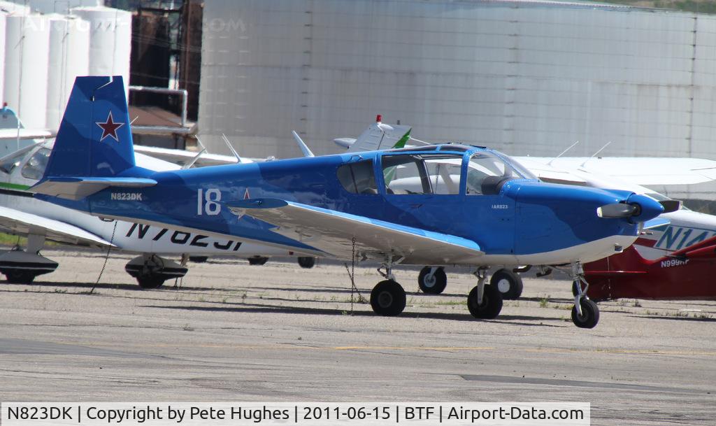 N823DK, 1975 IAR IAR-823 C/N 17, N823DK IAR823 rarity at Skypark, UT