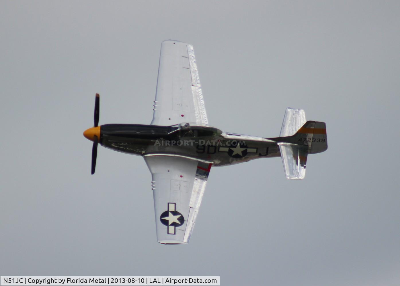 N51JC, 1944 North American P-51D Mustang C/N 122-38798, The Brat III