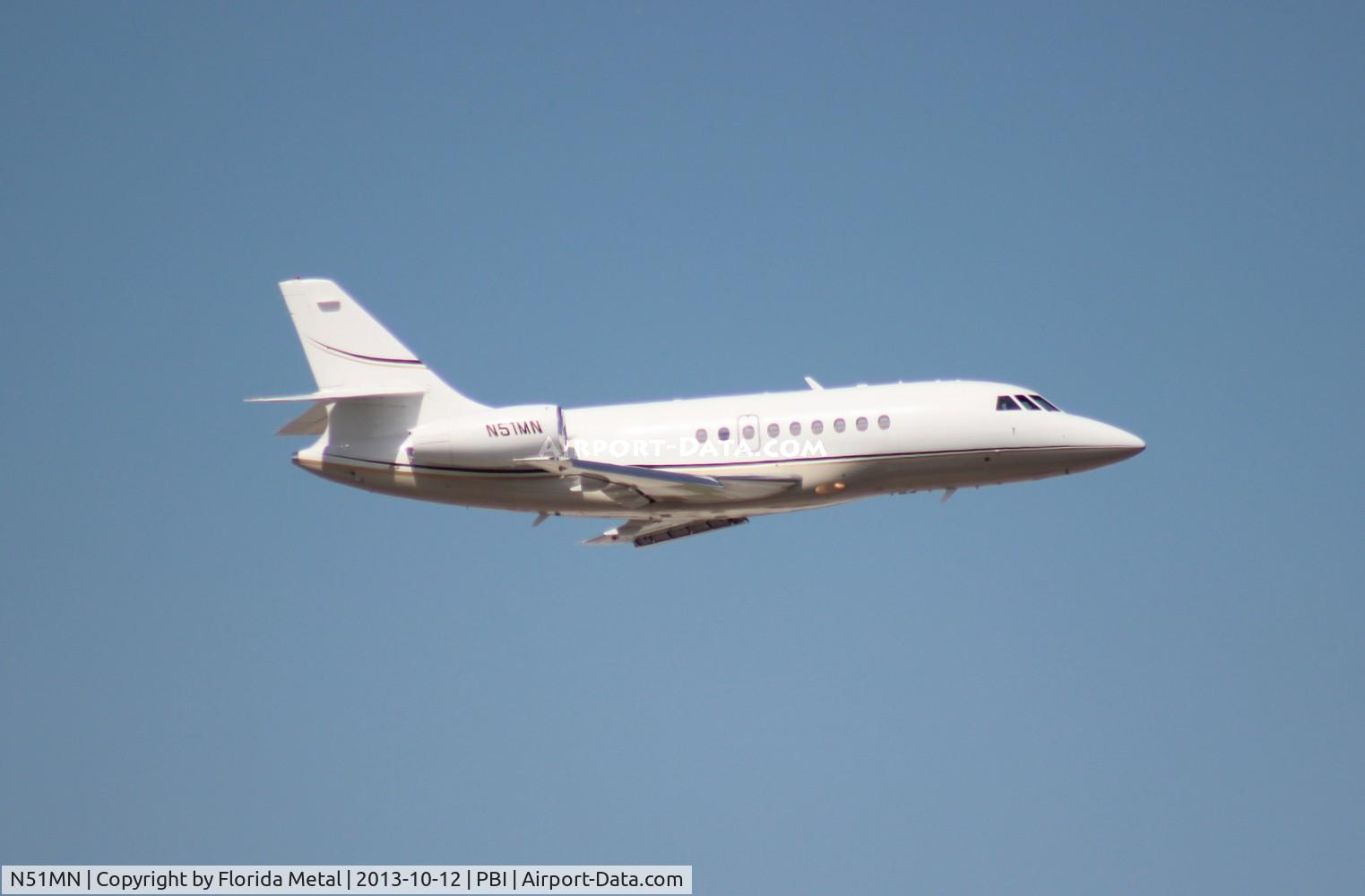 N51MN, 1995 Dassault Falcon 2000 C/N 14, Falcon 2000