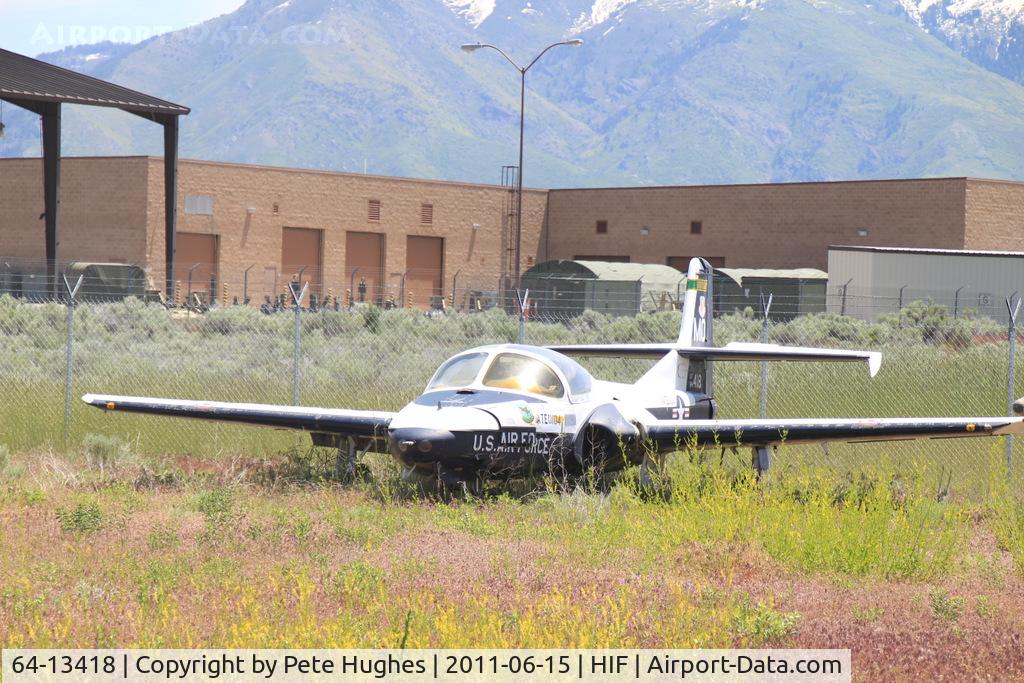 64-13418, 1964 Cessna T-37B Tweety Bird C/N 40833, 64-13418 T-37B sat at Hill AFB, UT