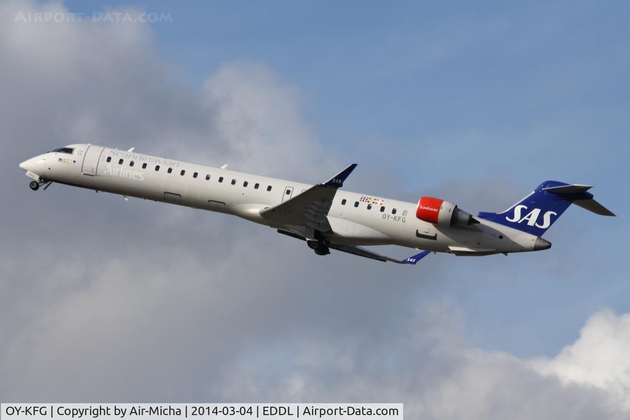 OY-KFG, 2009 Bombardier CRJ-900ER (CL-600-2D24) C/N 15237, SAS, Name: Maria Viking