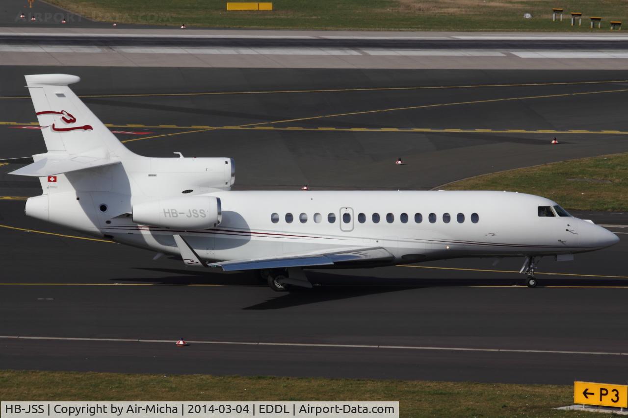 HB-JSS, 2005 Dassault Falcon 7X C/N 002, Cat Aviation