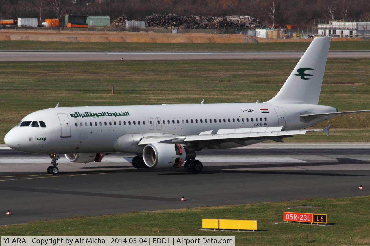 YI-ARA, 2012 Airbus A320-214 C/N 5115, Iraqi Airways