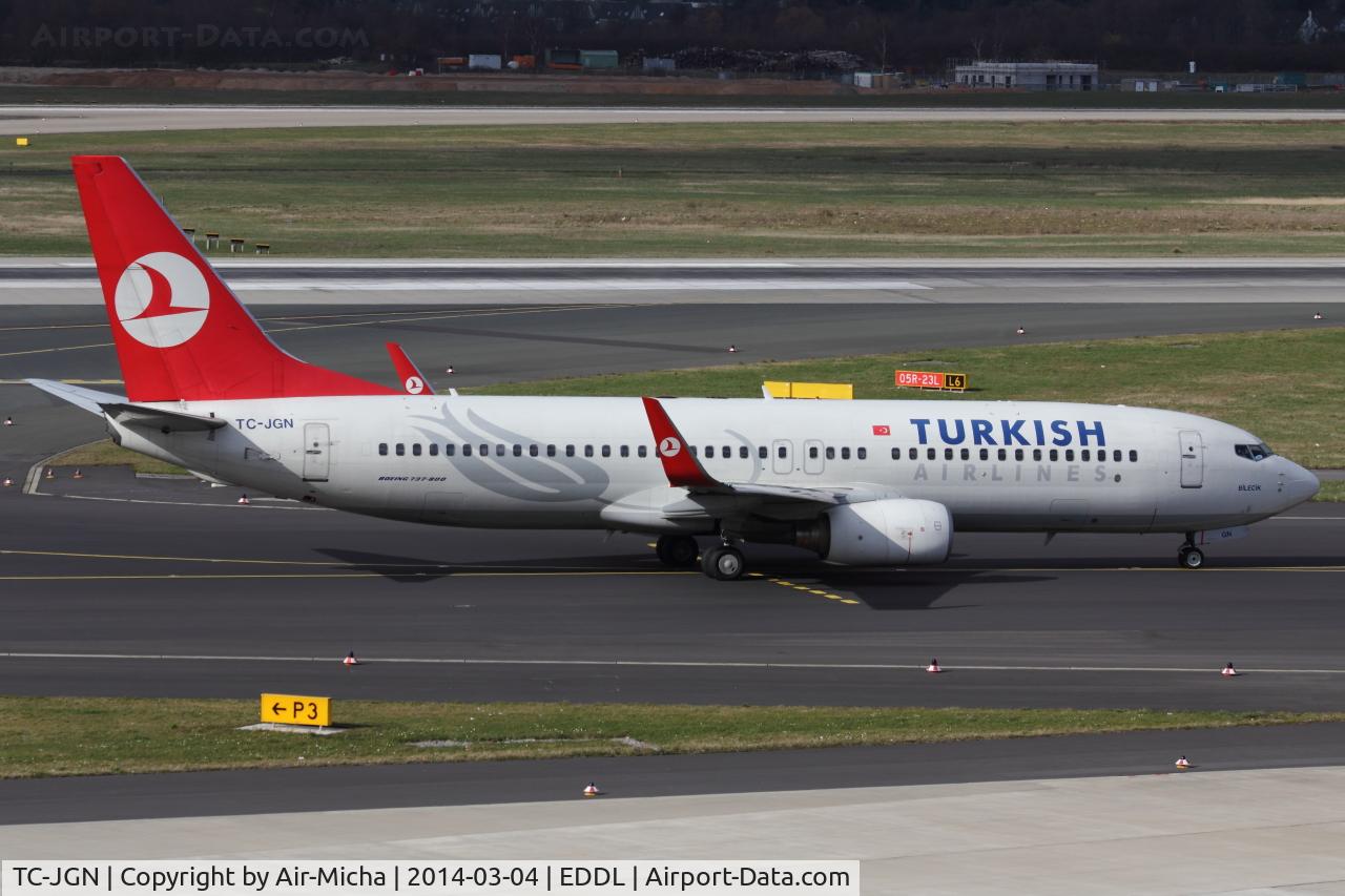 TC-JGN, 2006 Boeing 737-8F2 C/N 34412, Turkish Airlines