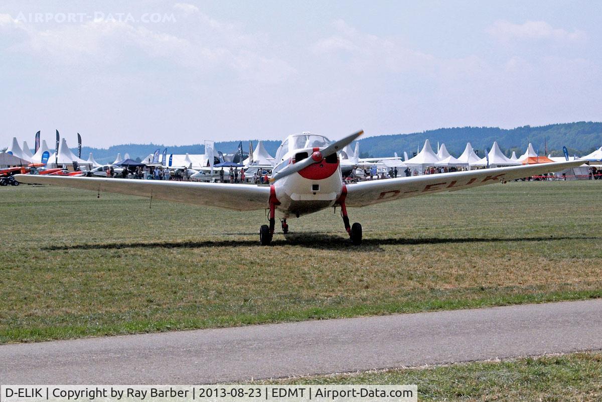 D-ELIK, 1959 Klemm Kl-107B C/N 104, Klemm KI.107B [104] Tannheim~D 23/08/2013