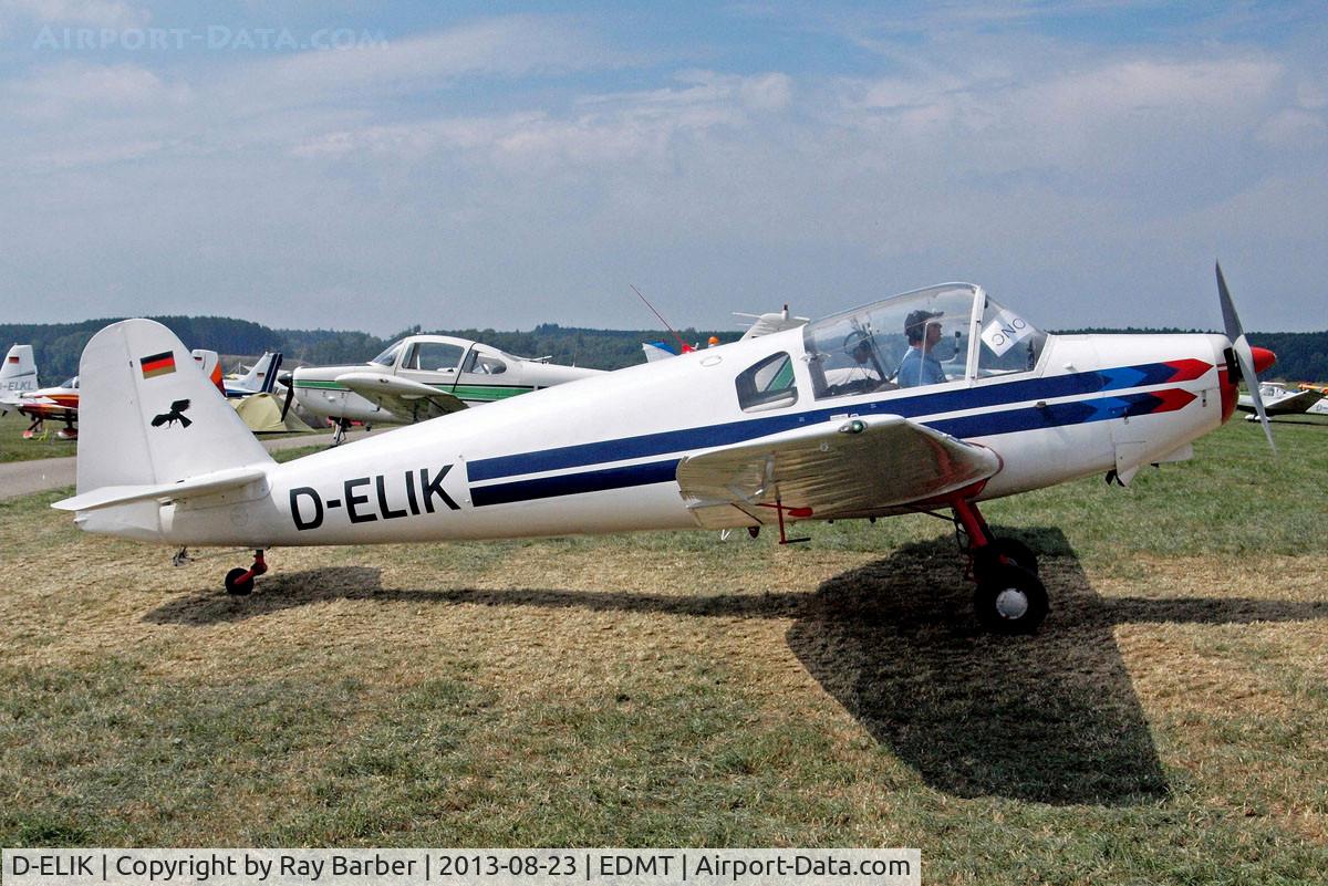 D-ELIK, 1959 Klemm Kl-107B C/N 104, Klemm KI.107B [104] Tannheim~D 23/08/2013