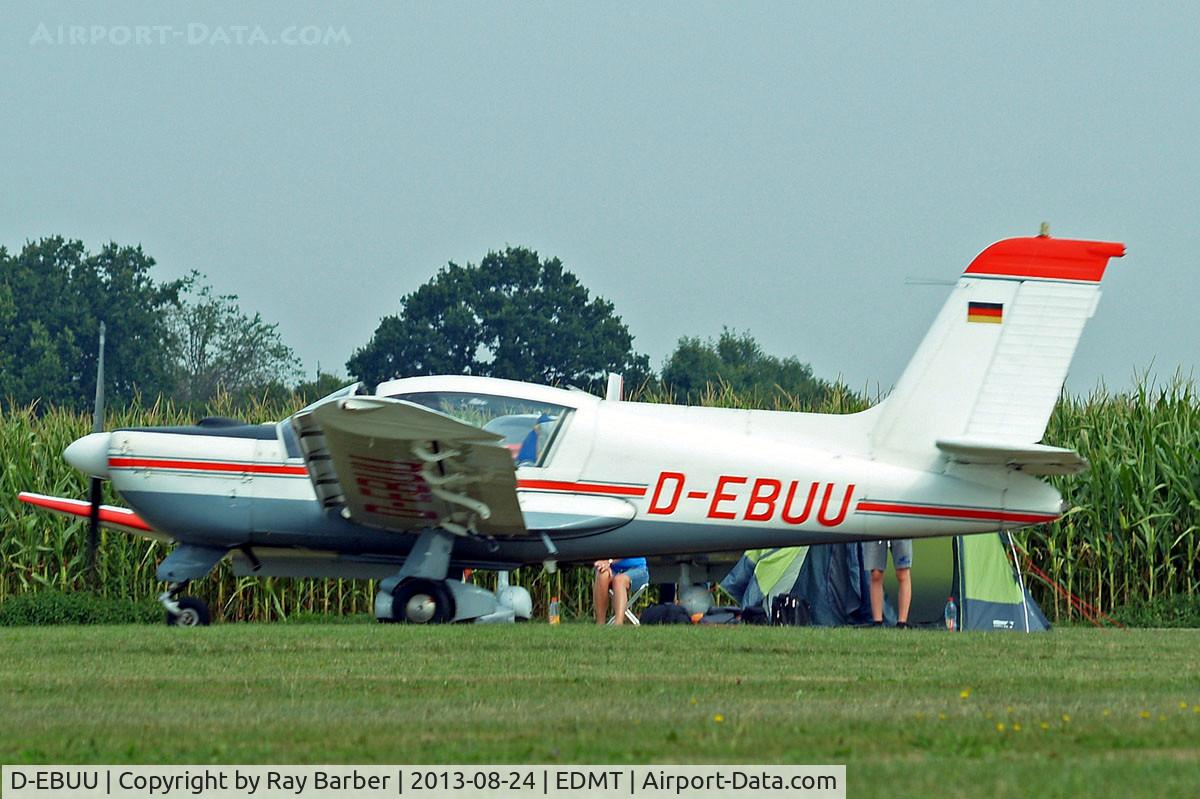 D-EBUU, Socata MS-893A Rallye Commodore 180 C/N 10981, D-EBUU   Socata MS.893A Rallye Commodore 180 [10981) Tannheim~D 24/08/2013