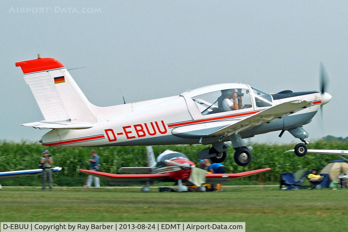 D-EBUU, Socata MS-893A Rallye Commodore 180 C/N 10981, D-EBUU   Socata MS.893A Rallye Commodore 180 [10981) Tannheim~D 24/08/2013