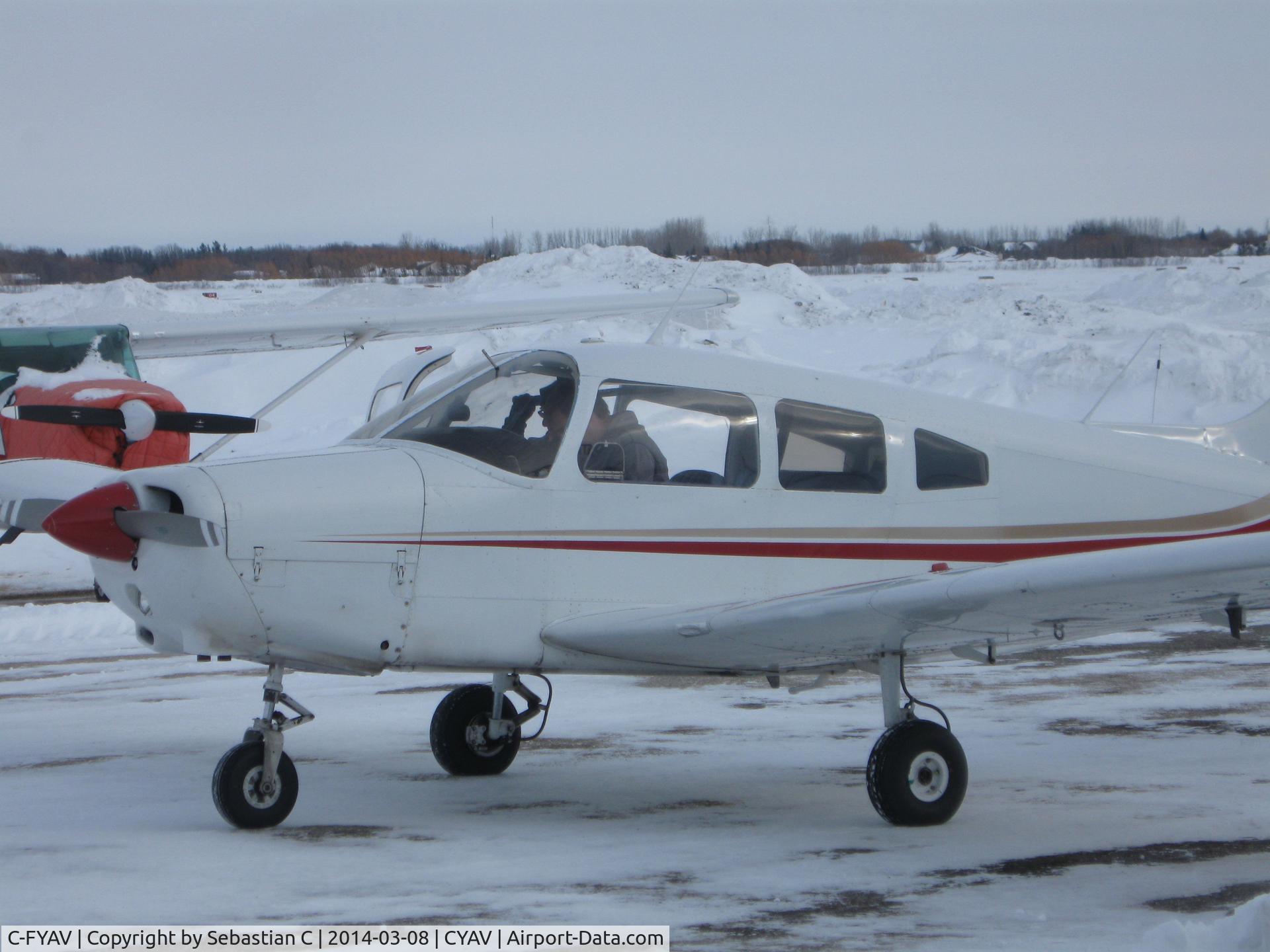C-FYAV, 1977 Piper PA-28-161 Warrior C/N 28-7816162, The plane I am learning to fly on