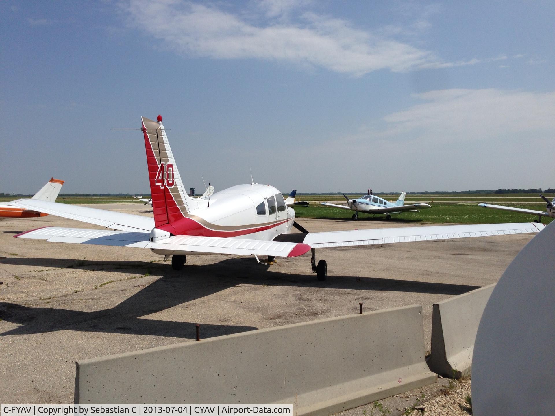 C-FYAV, 1977 Piper PA-28-161 Warrior C/N 28-7816162, The plane I am learning to fly on