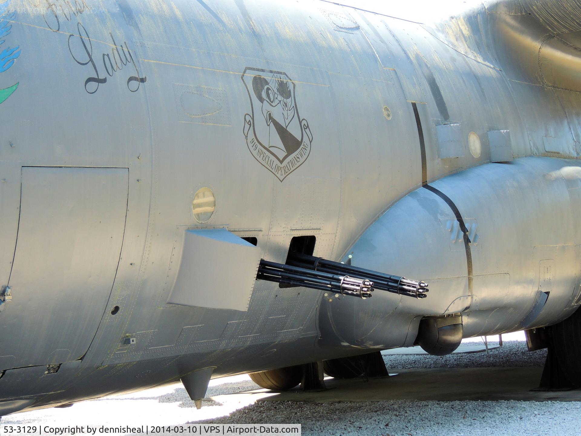 53-3129, 1953 Lockheed AC-130A-LM Hercules C/N 182-3001, 1953 LOCKHEED AC-130A-LM HERCULES MACHINE GUNS
