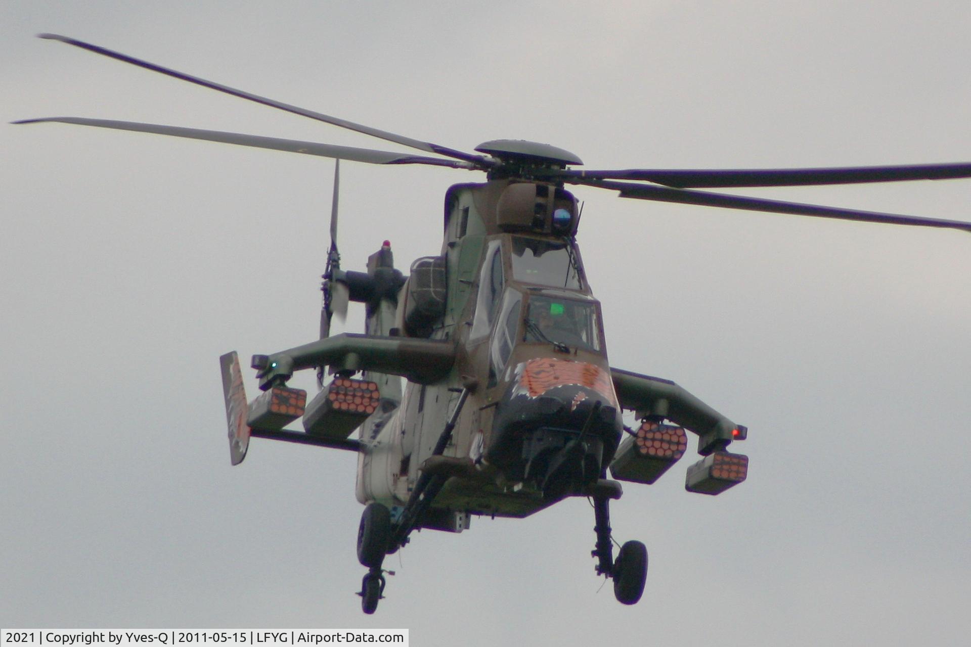 2021, Eurocopter EC-665 Tigre HAP C/N 2021, Eurocopter EC-665 Tigre HAP, Cambrai-Niergnies Airfield (LFYG) open day Tiger Meet 2011