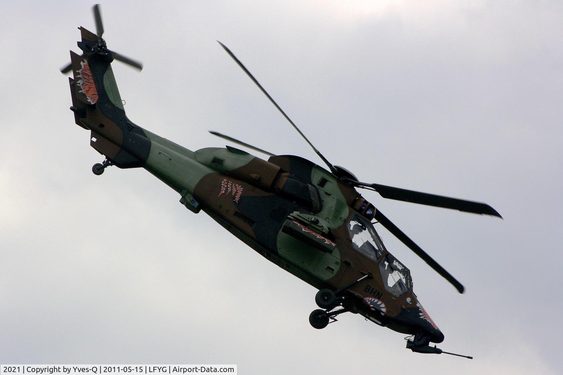 2021, Eurocopter EC-665 Tigre HAP C/N 2021, Eurocopter EC-665 Tigre HAP, Cambrai-Niergnies Airfield (LFYG) open day Tiger Meet 2011