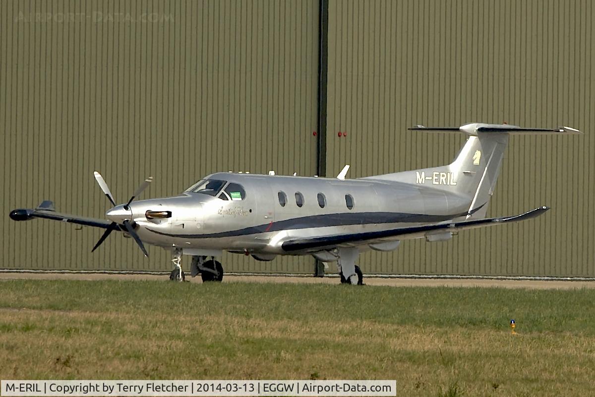 M-ERIL, 2010 Pilatus PC-12/47E C/N 1240, 2010 Pilatus PC-12/47E, c/n: 1240 at Luton