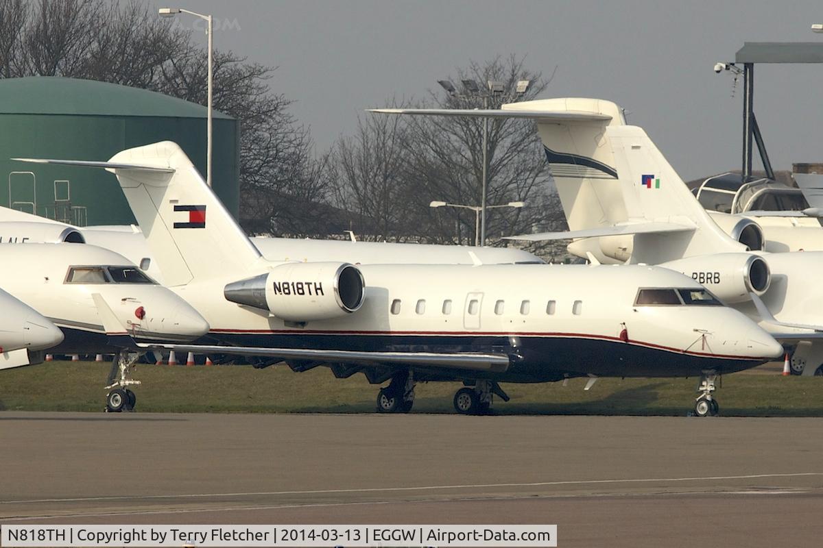 N818TH, 1996 Canadair Challenger 604 (CL-600-2B16) C/N 5315, 1996 Canadair CL-600-2B16, c/n: 5315 at Luton