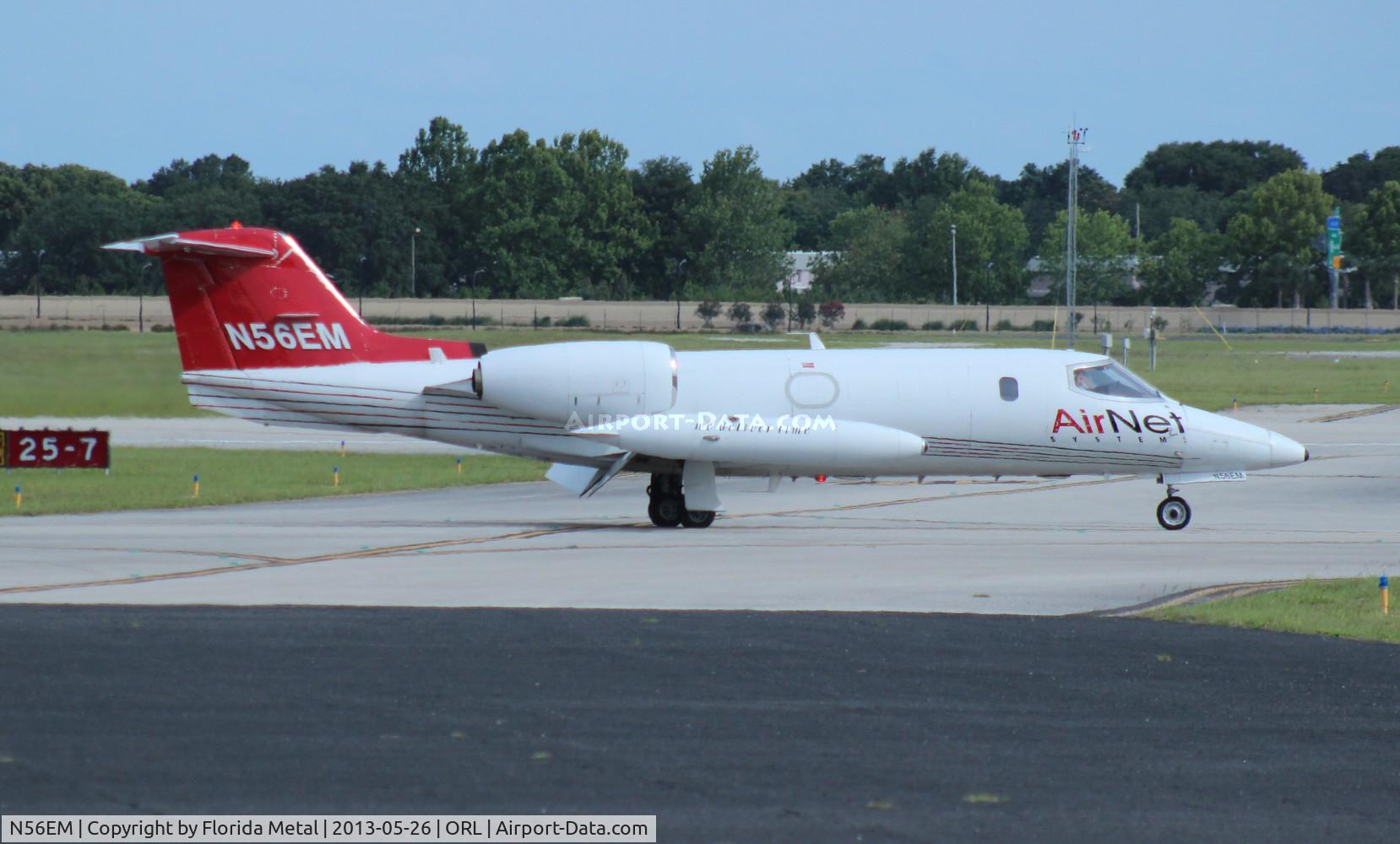 N56EM, 1977 Gates Learjet 35A C/N 144, Air Net Lear 35A