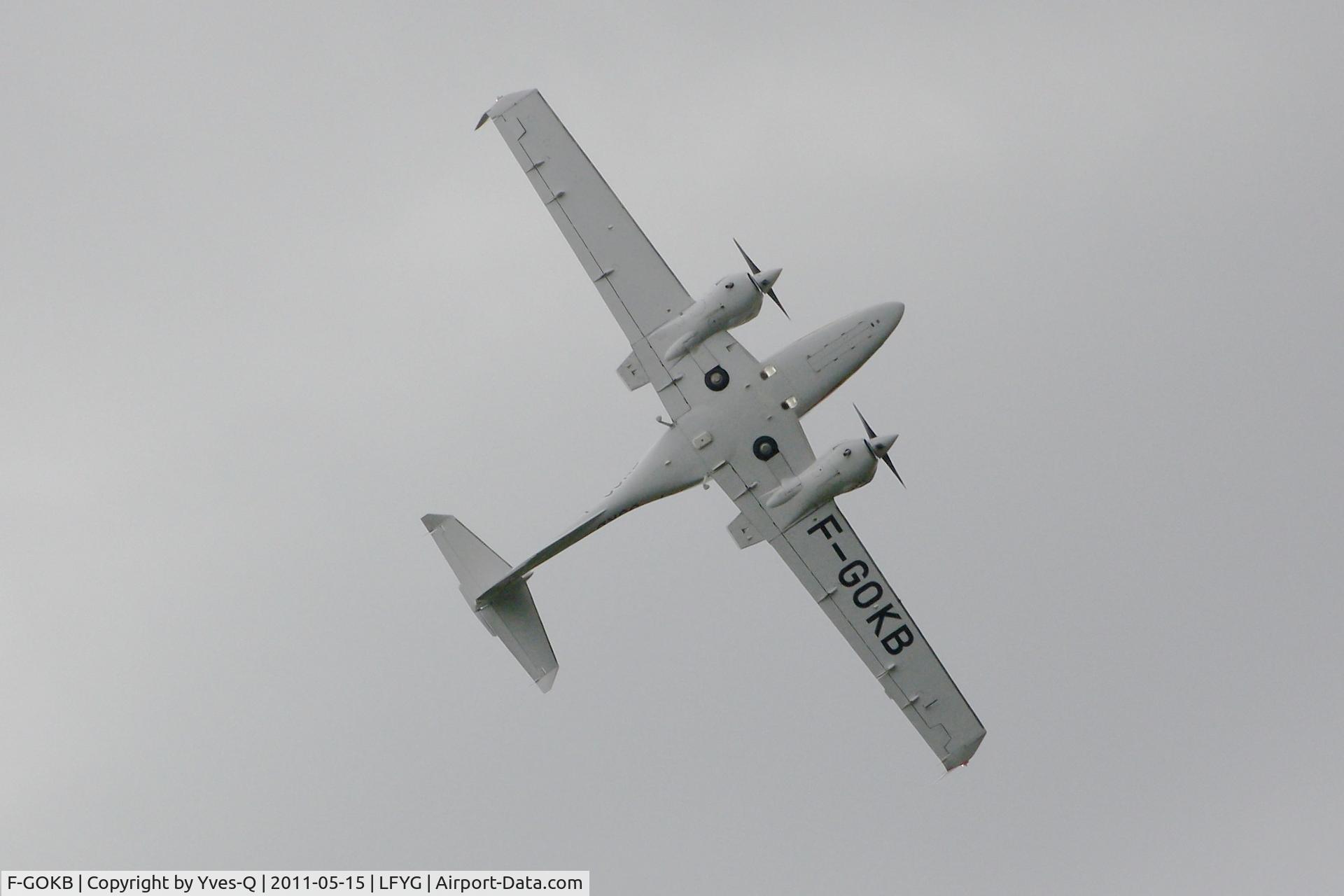 F-GOKB, 2006 Diamond DA-42 Twin Star C/N 42.074, Diamond DA-42 Twin Star, Cambrai-Niergnies Airfield (LFYG) open day Tiger Meet 2011