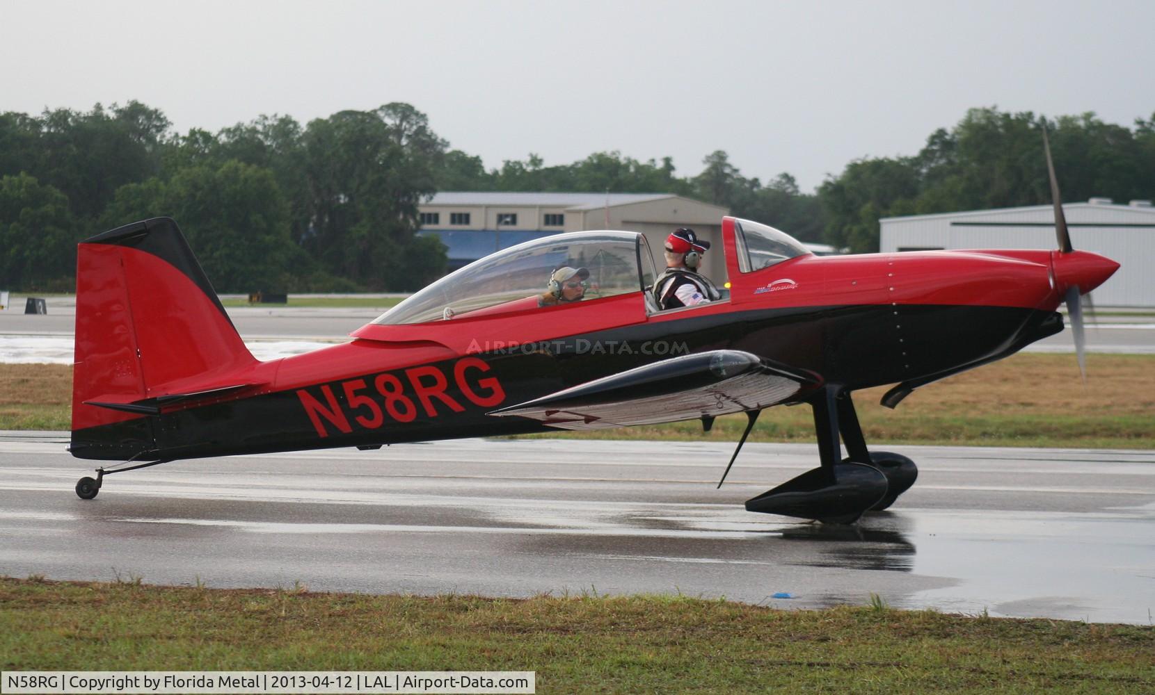 N58RG, Vans RV-8 C/N 80067, Vans RV-8