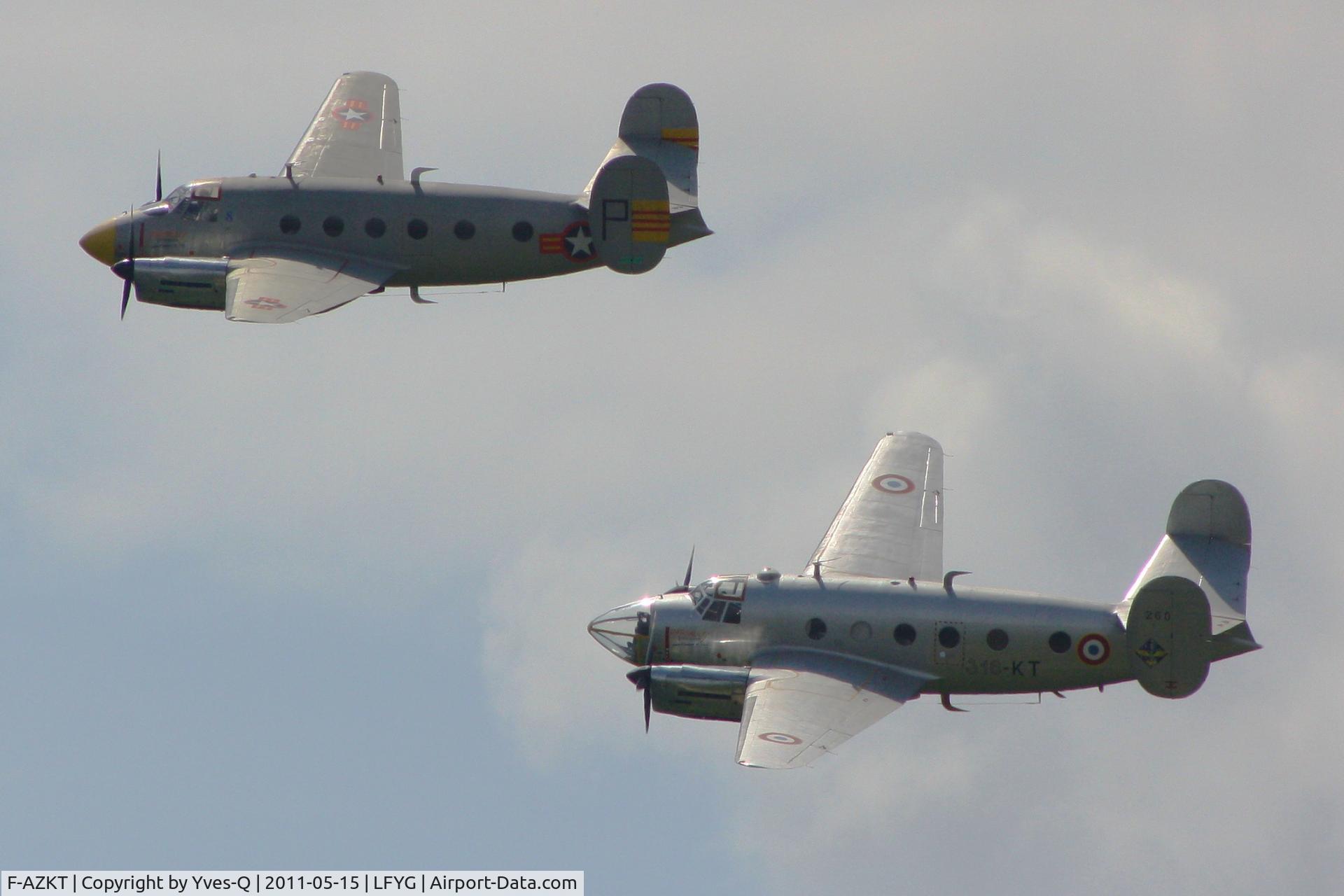 F-AZKT, 1954 Dassault MD-311 Flamant C/N 260, Dassault MD-311 Flamant, Cambrai-Niergnies Airfield (LFYG) open day Tiger Meet 2011