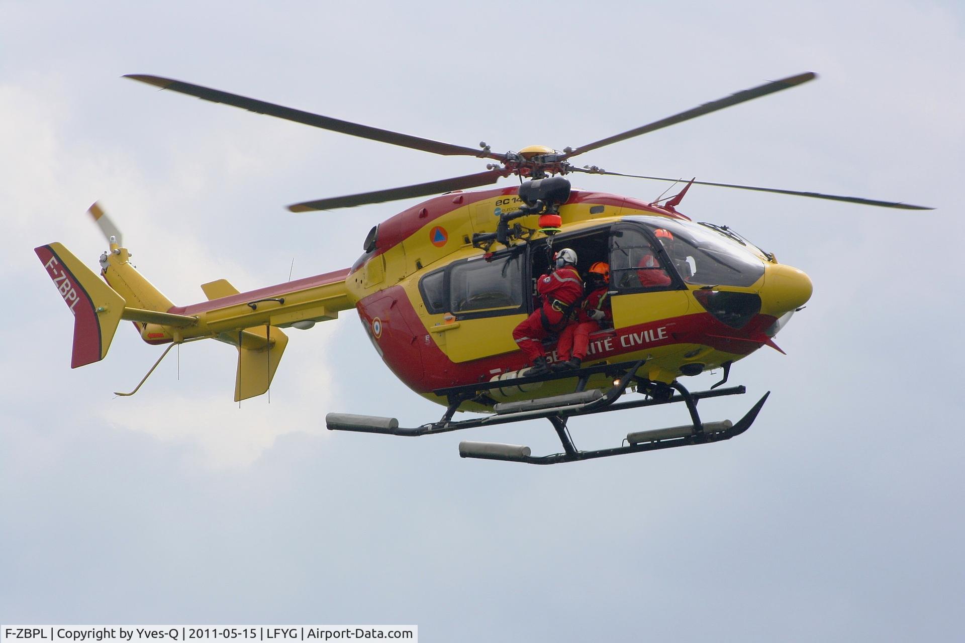 F-ZBPL, Eurocopter-Kawasaki EC-145 (BK-117C-2) C/N 9021, Eurocopter-Kawasaki EC-145 (BK-117C-2), Cambrai-Niergnies Airfield (LFYG) open day Tiger Meet 2011