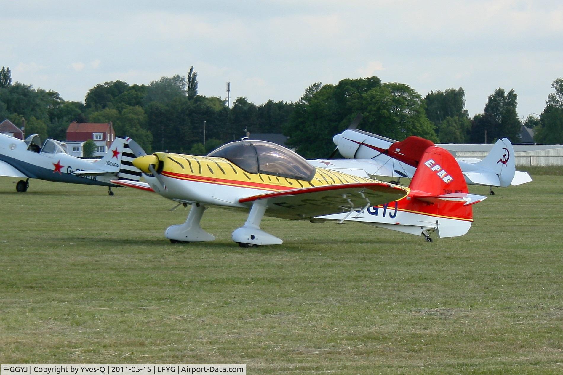 F-GGYJ, Mudry CAP-10B C/N 243, Mudry CAP-10B, Cambrai-Niergnies Airfield (LFYG) open day Tiger Meet 2011