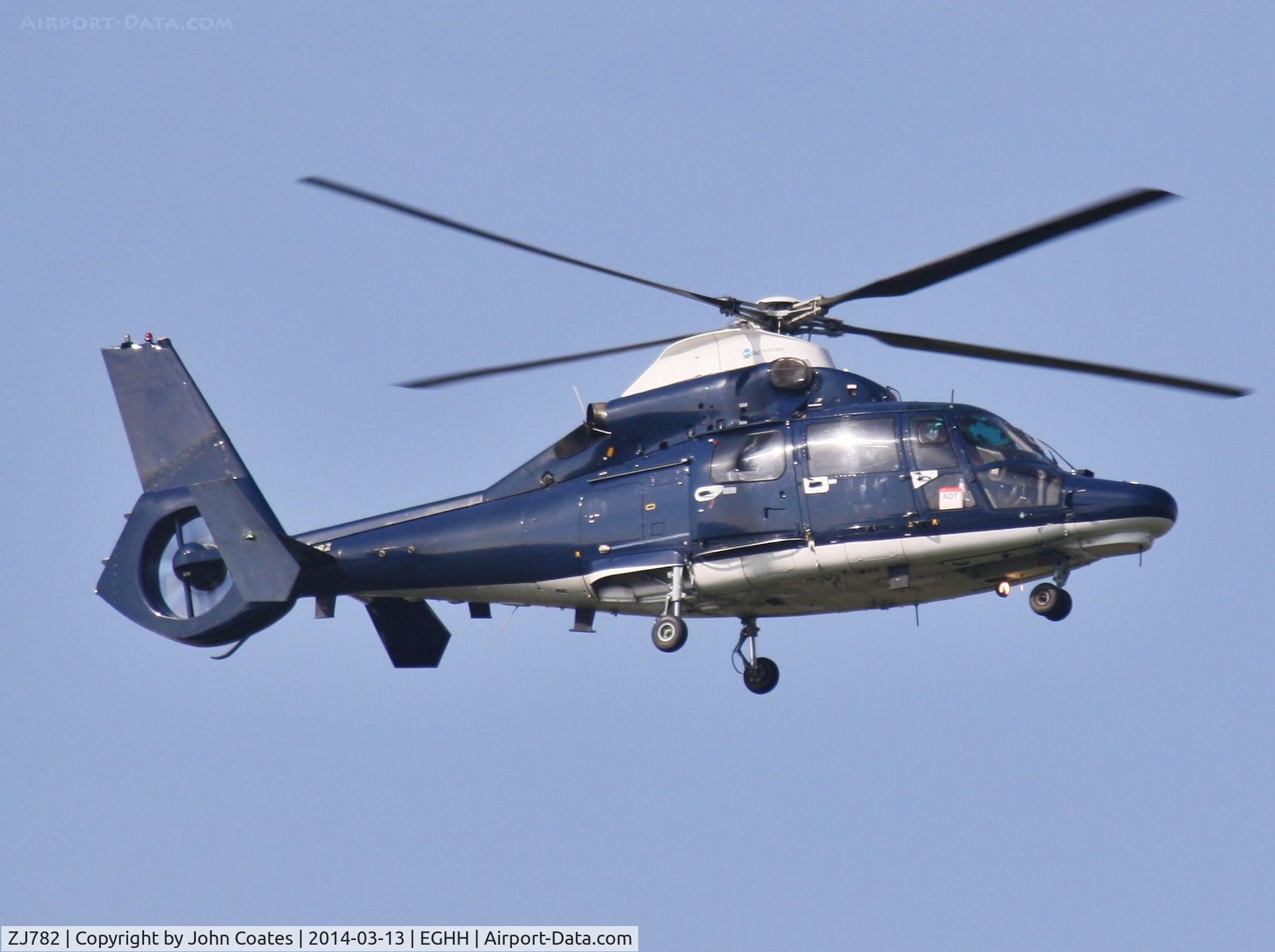 ZJ782, 2007 Eurocopter AS-365N-3 Dauphin 2 C/N 6816, Low approach
