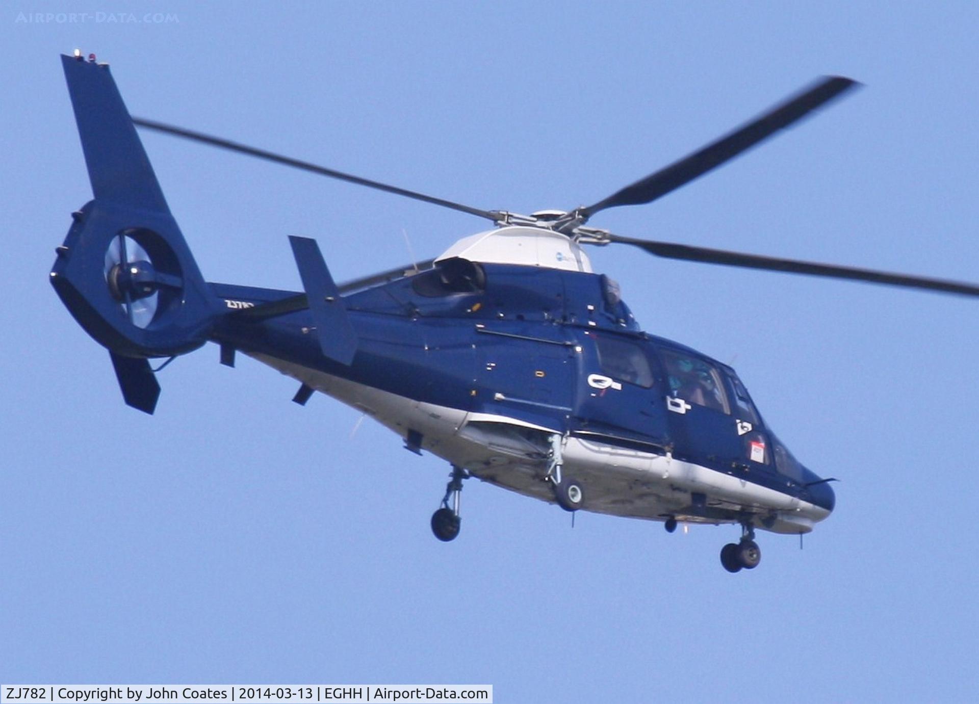 ZJ782, 2007 Eurocopter AS-365N-3 Dauphin 2 C/N 6816, Serial visible behind tail fin