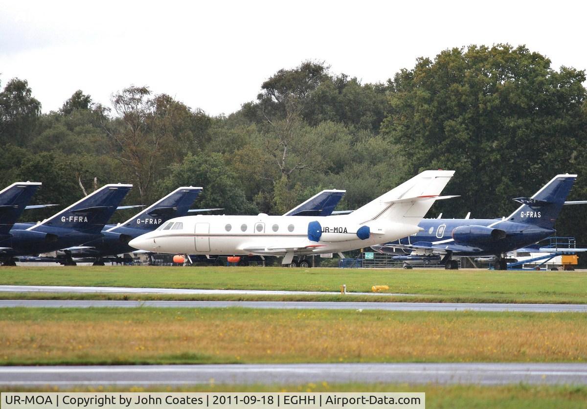 UR-MOA, Dassault Falcon 20 C/N 237, With the Cobham Falcon 20s