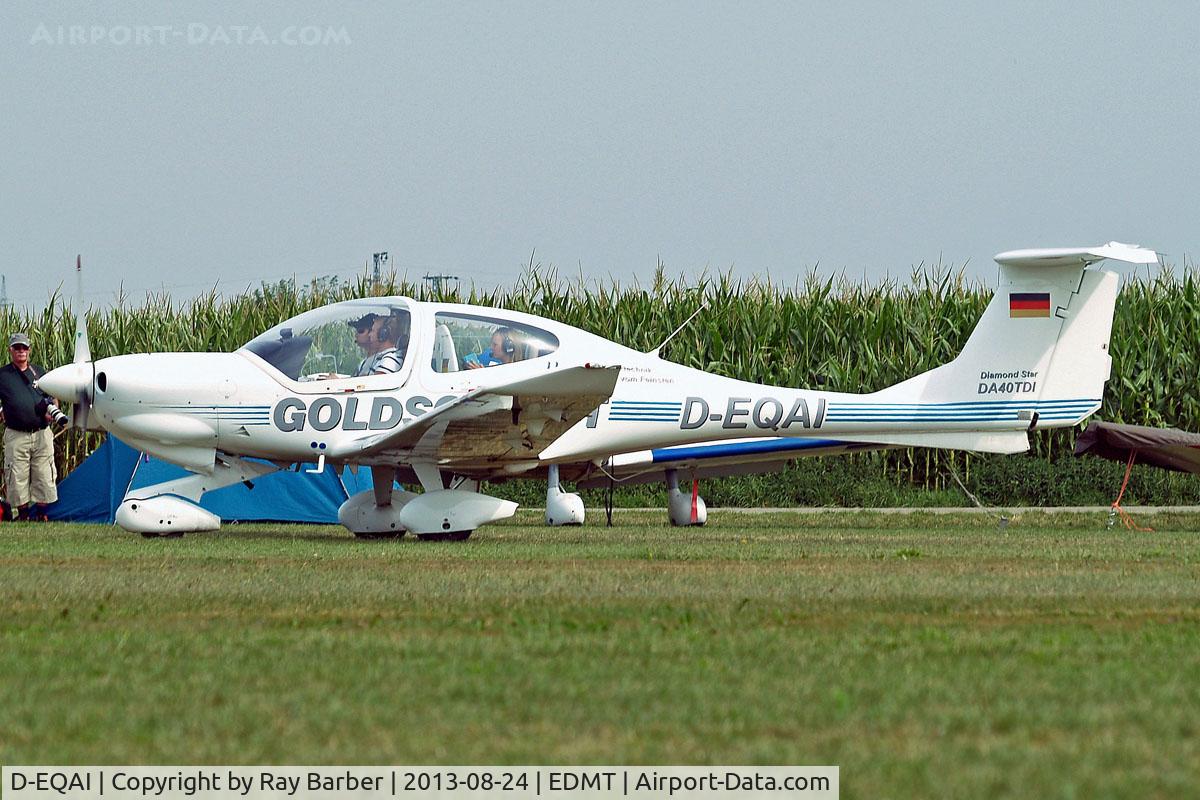 D-EQAI, 2003 Diamond DA-40TDI Diamond Star C/N D4.023, Diamond DA.40D Star TDI [D4.023] Tannheim~D 24/08/2013