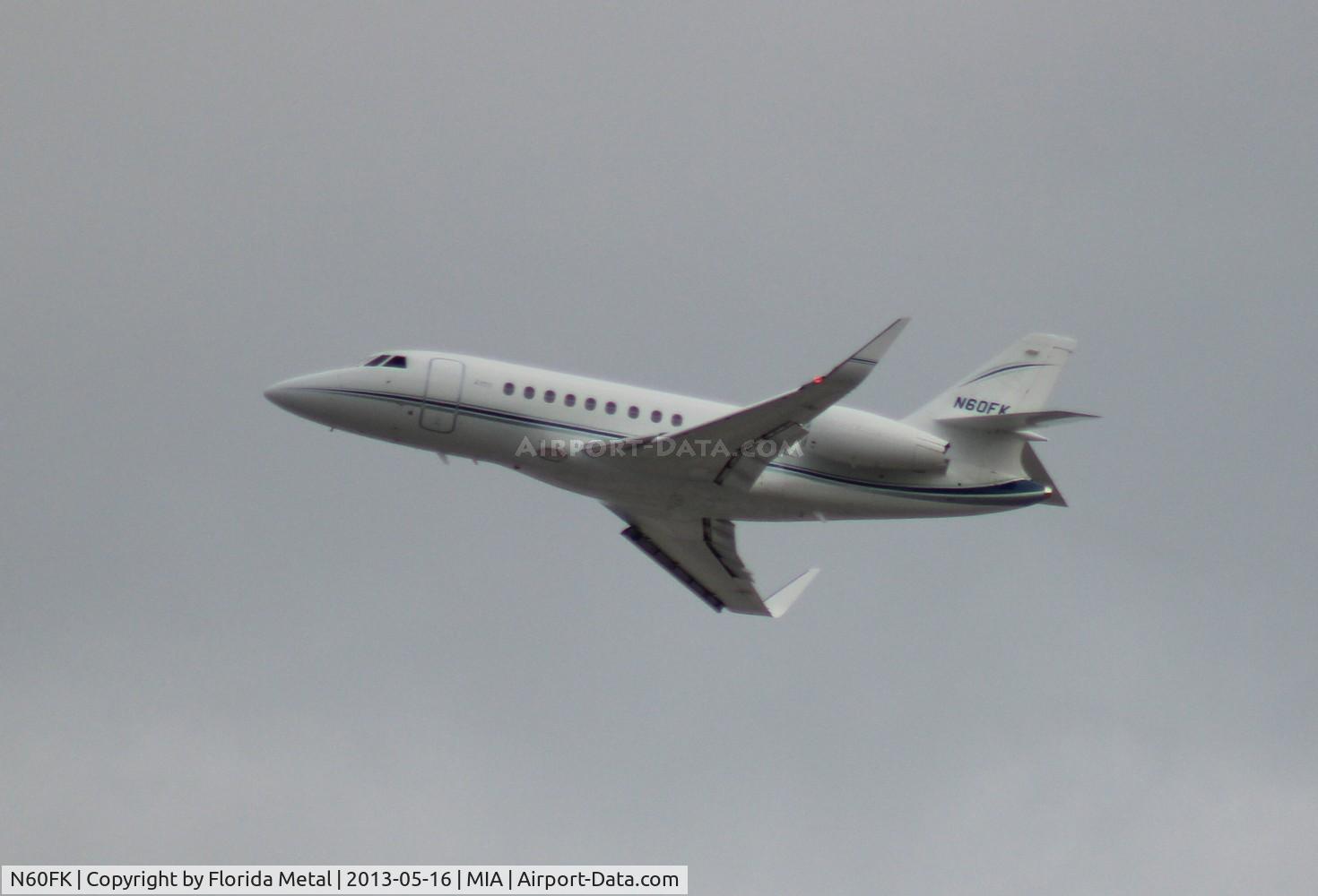 N60FK, 2008 Dassault Falcon 2000EX C/N 158, Falcon 2000EX
