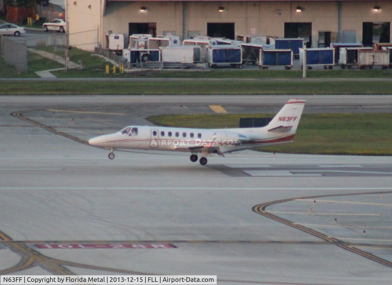 N63FF, 1990 Cessna 560 C/N 560-0063, Citation 560