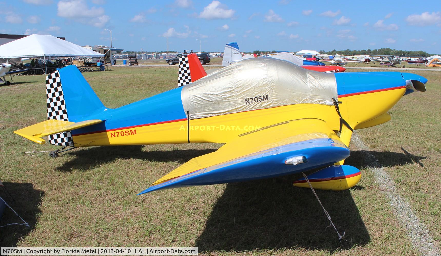 N70SM, Vans RV-6 C/N 60183, Vans RV-6