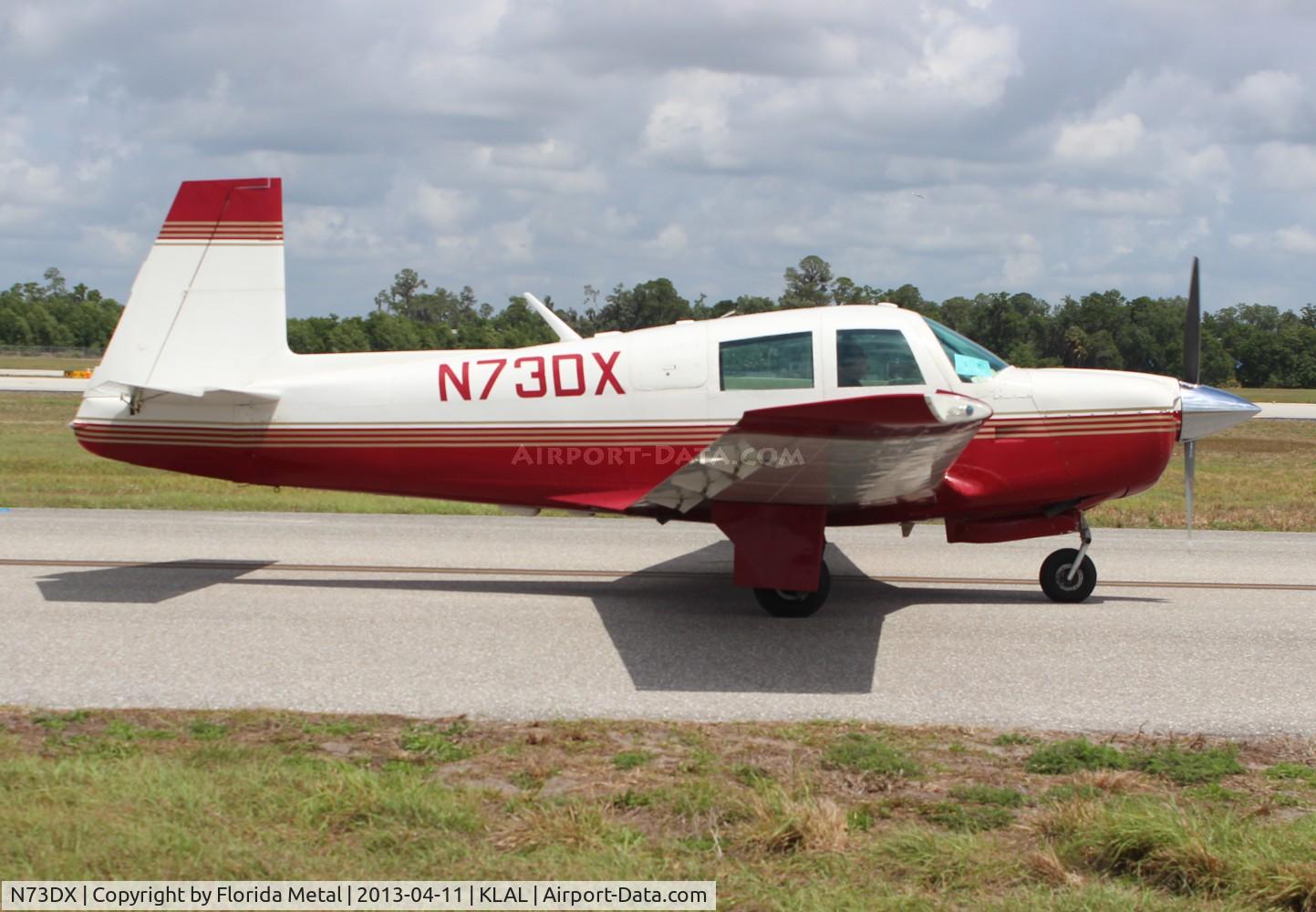 N73DX, 1964 Mooney M20C Ranger C/N 2868, Mooney M20C
