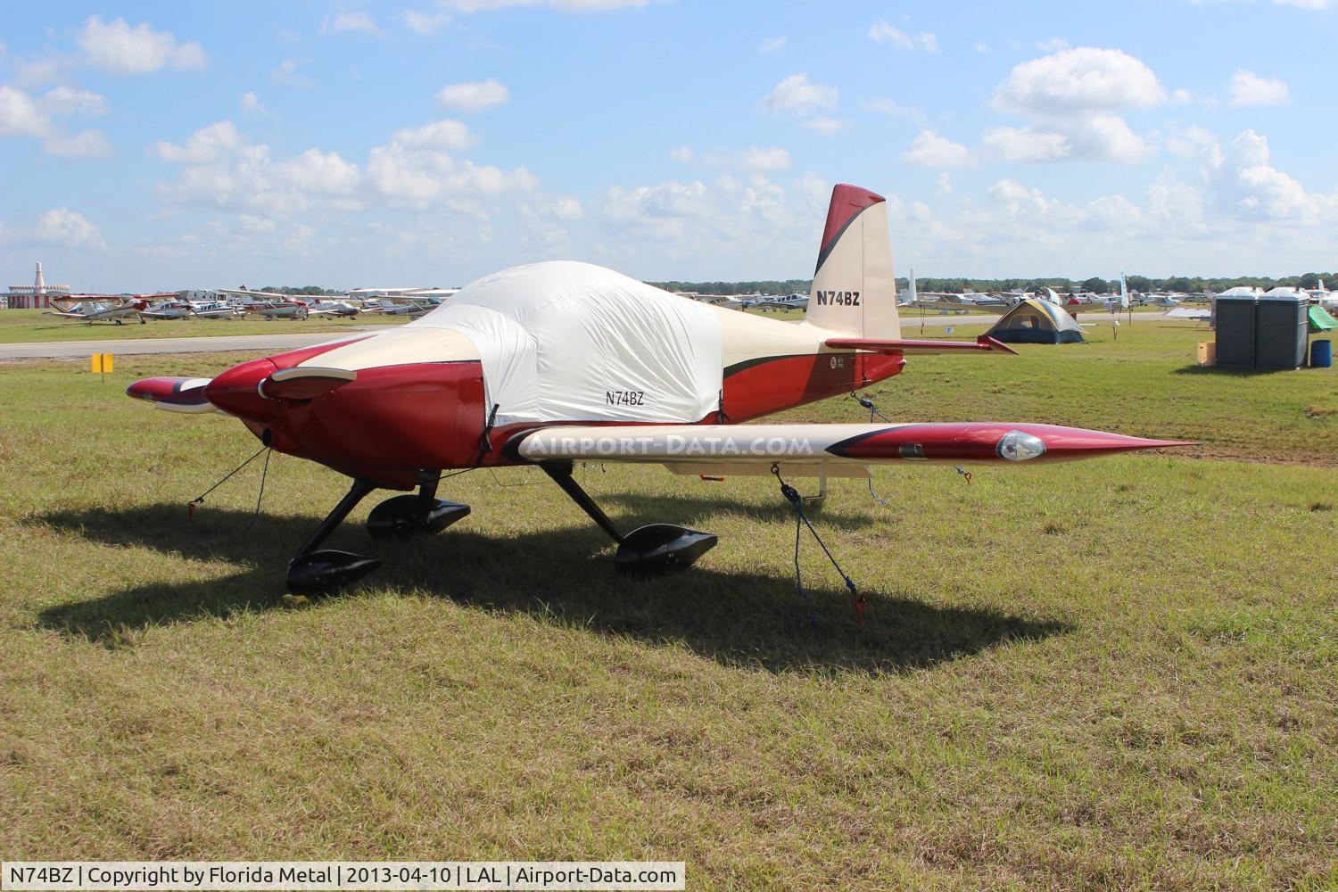 N74BZ, Vans RV-7A C/N 71978, Vans RV-7A