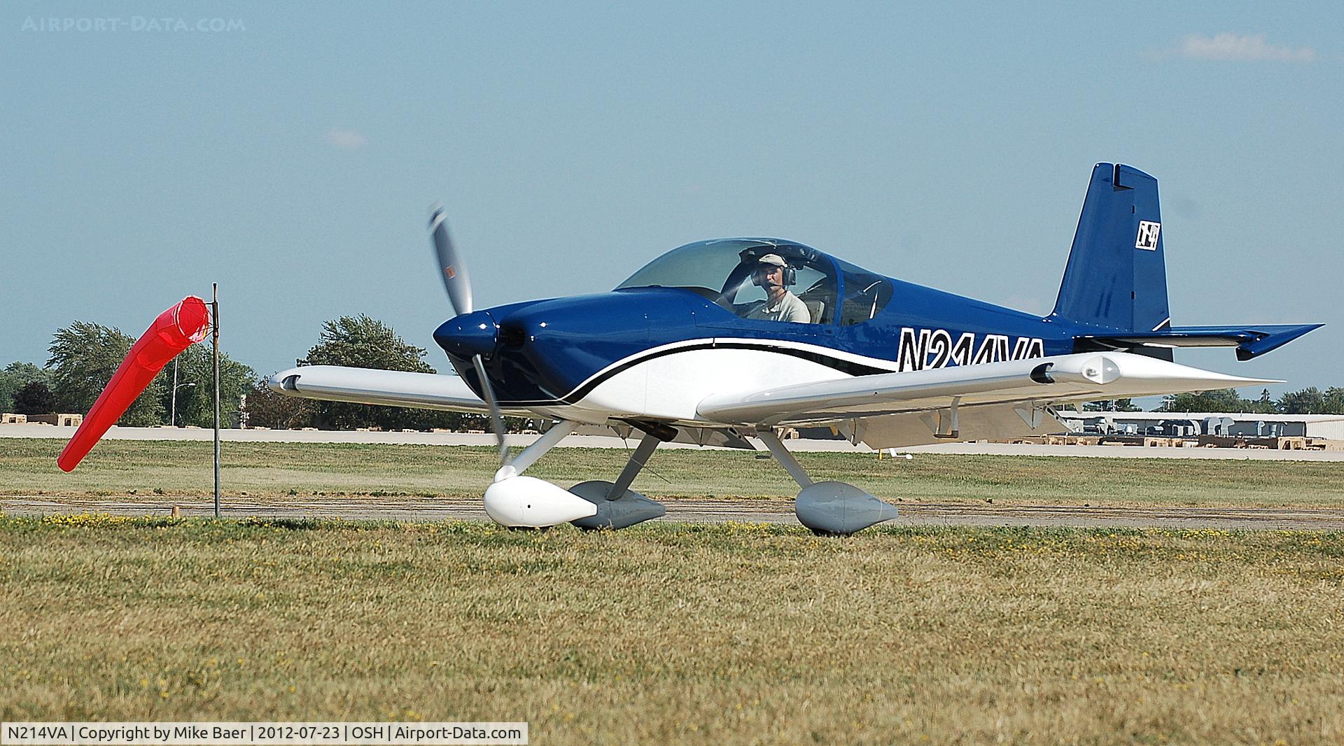 N214VA, 2012 Vans RV-14A C/N 140001, N214VA @ OSH