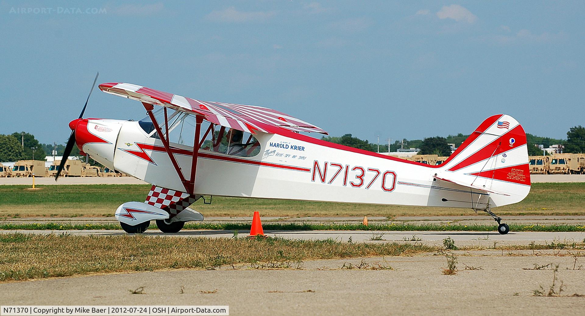N71370, 1946 Piper J3C-65 Cub Cub C/N 22167, N71370 @ OSH