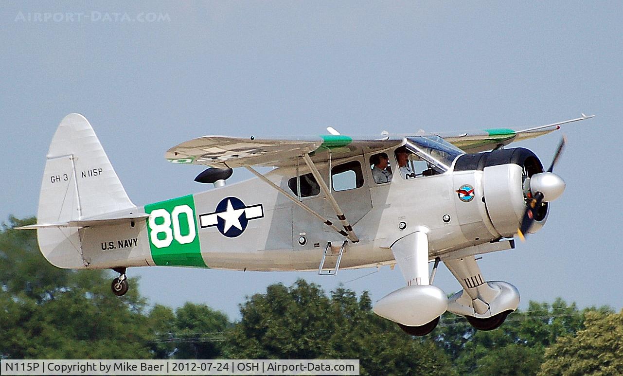 N115P, 1944 Howard Aircraft DGA-15P C/N 926, N115P @ OSH