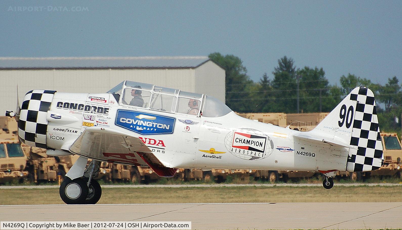 N4269Q, 1953 North American T-6G Texan C/N 197-5, N4269Q @ OSH