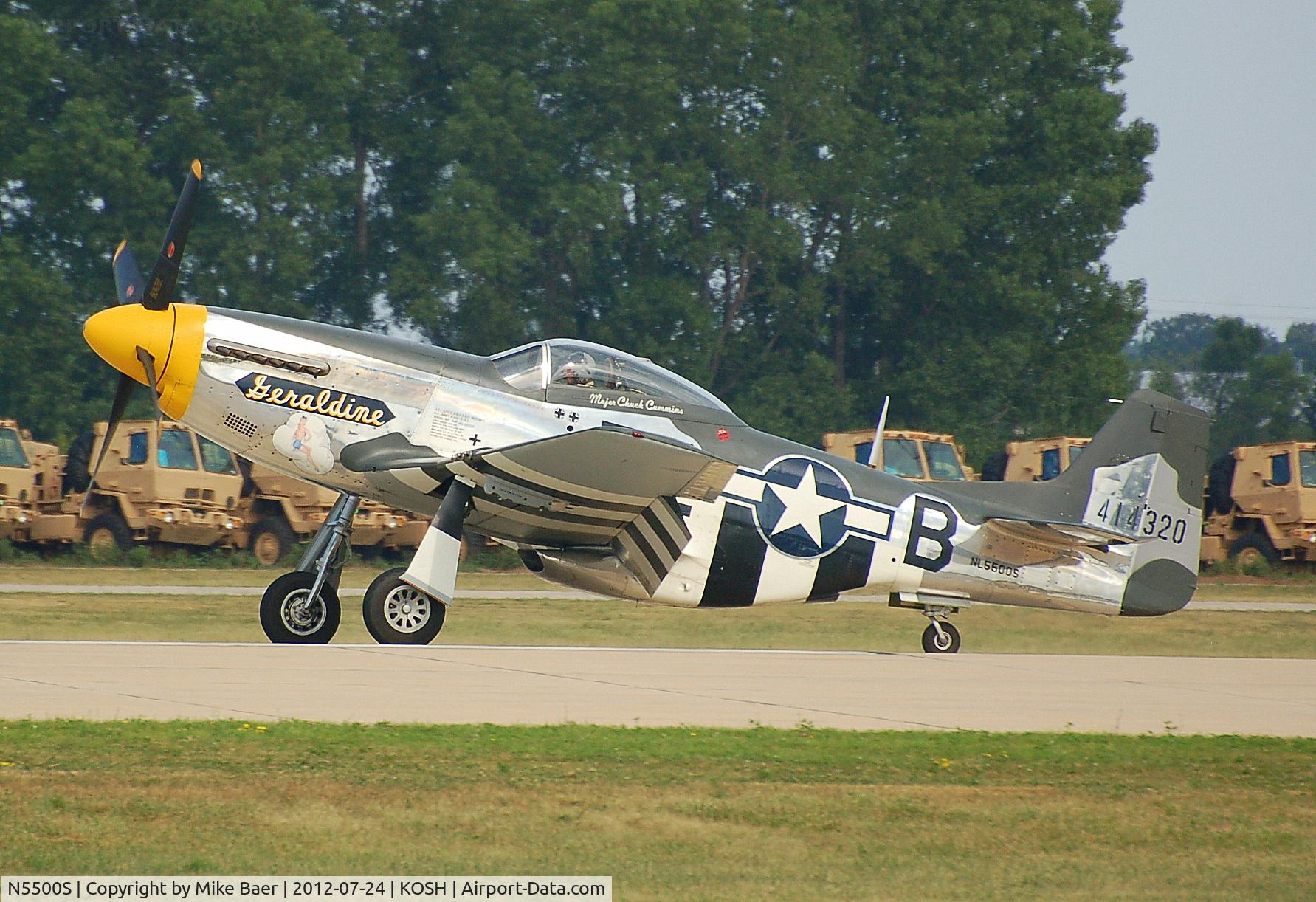 N5500S, 1944 North American F-51D Mustang C/N 44-63655, N5500S @ OSH