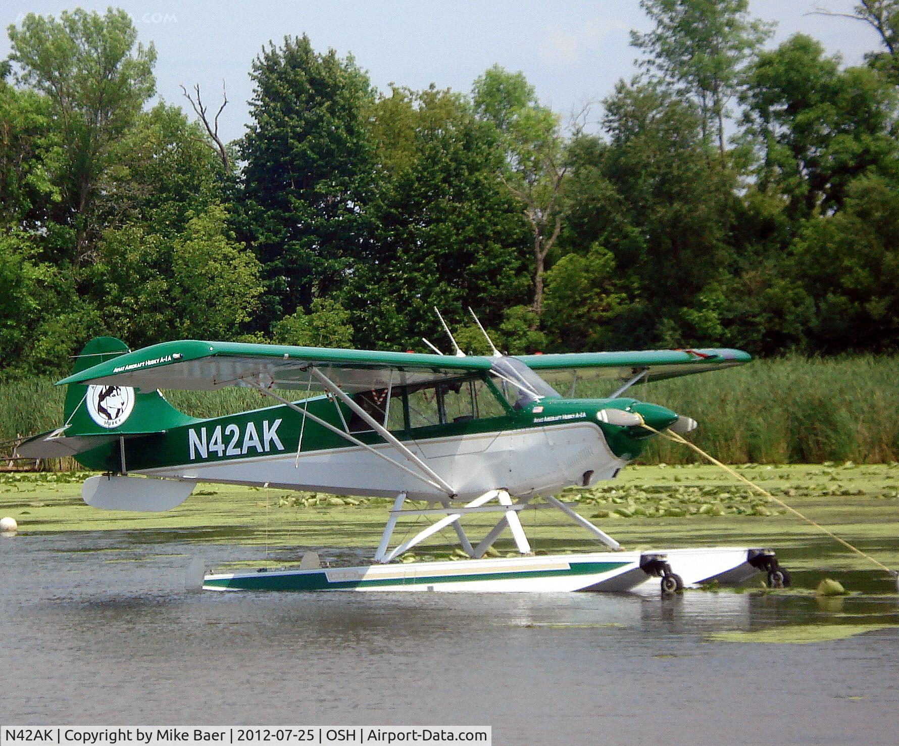 N42AK, 1998 Aviat A-1A Husky C/N 1434, N42AK @ OSH