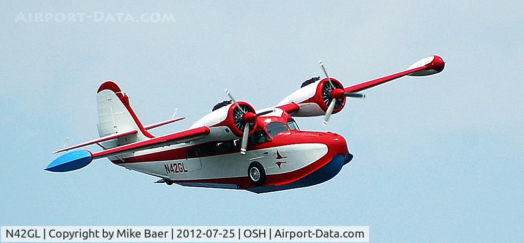 N42GL, 1944 Grumman G-21A Goose C/N B-52, N42GL @ OSH