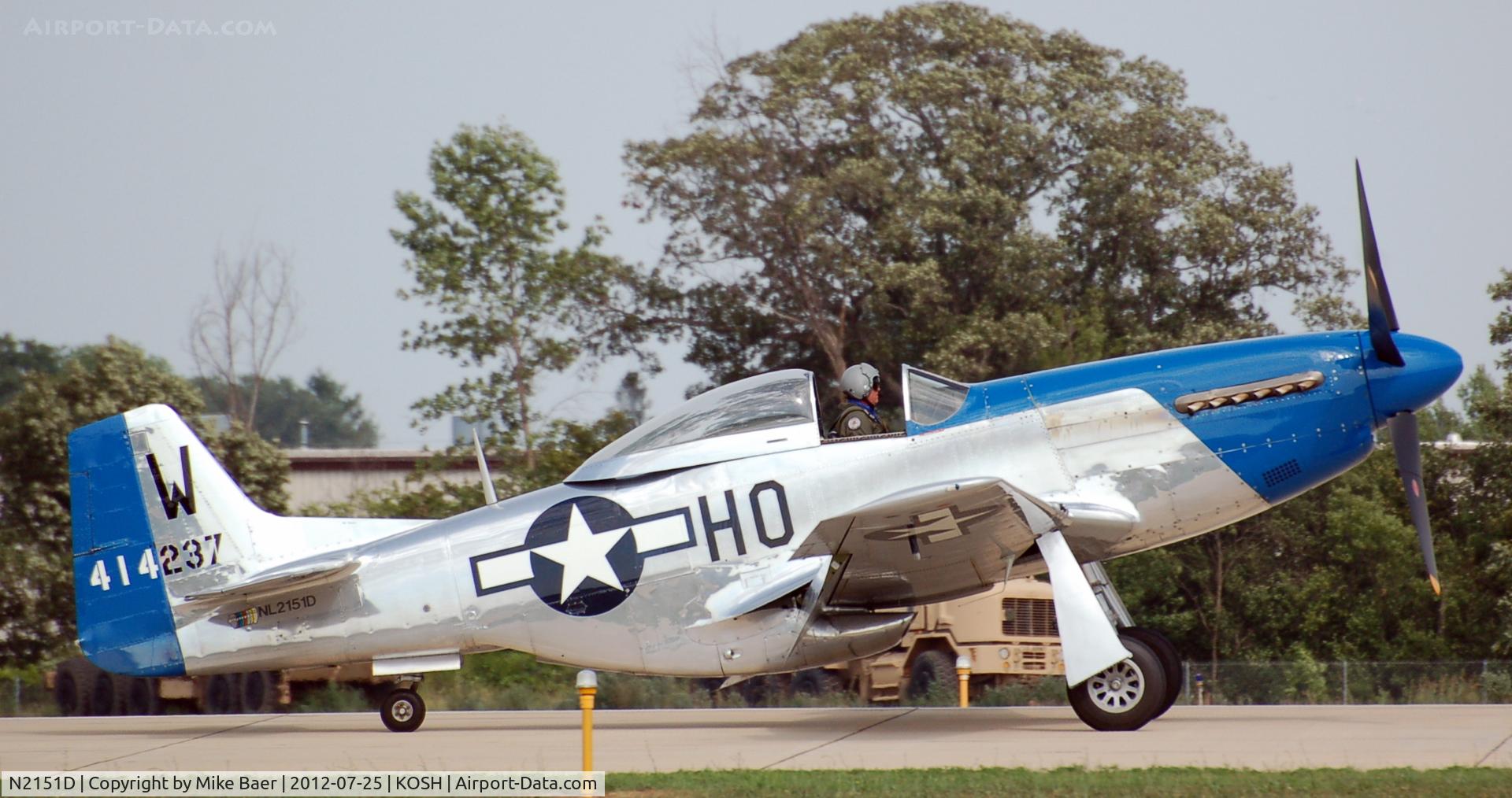 N2151D, 1944 North American F-51D Mustang C/N 122-40196, N2151D @ OSH