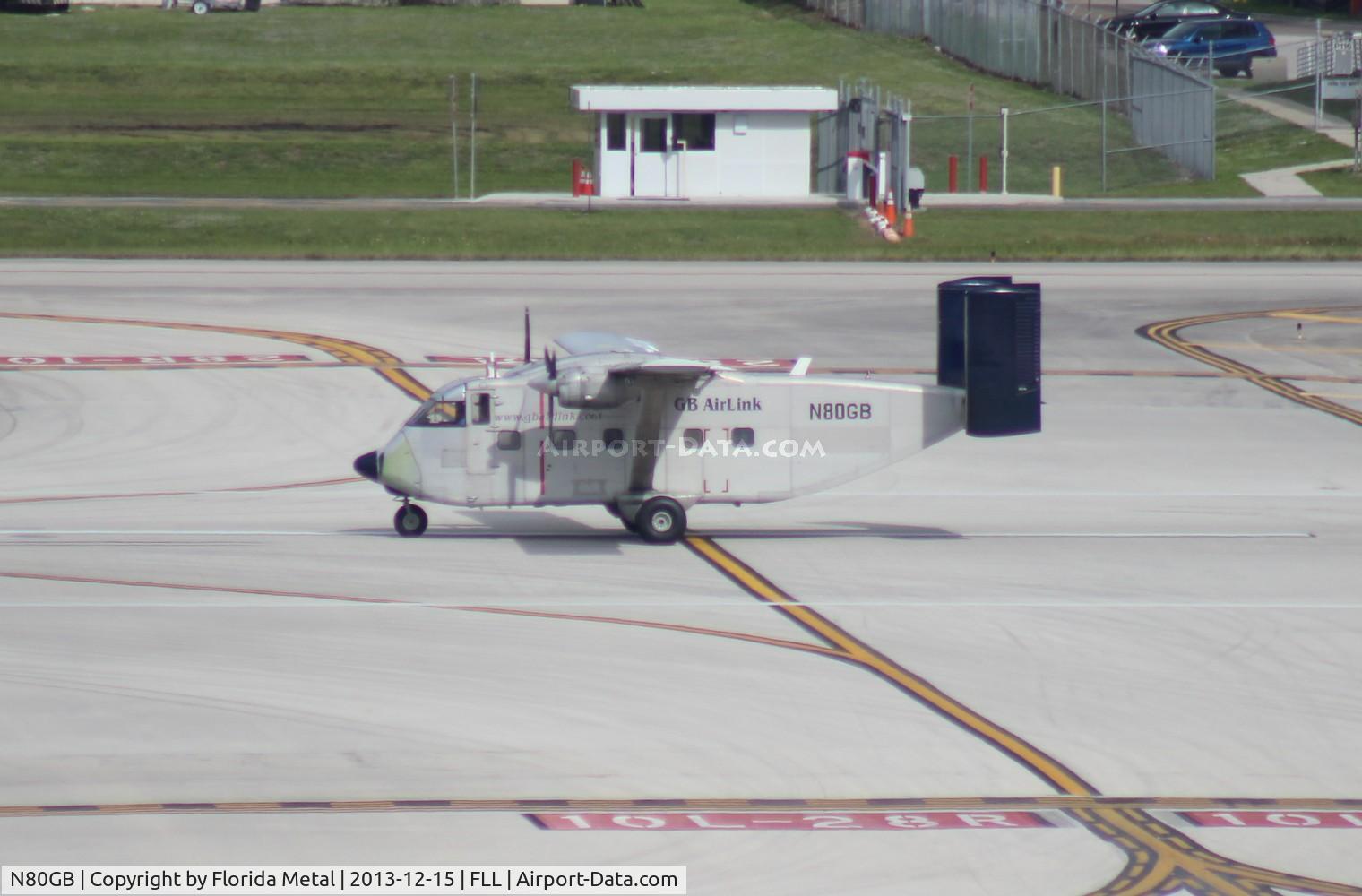 N80GB, 1970 Short SC-7 Skyvan 3M-400 C/N SH.1888, Shorts SC-7 Skyvan