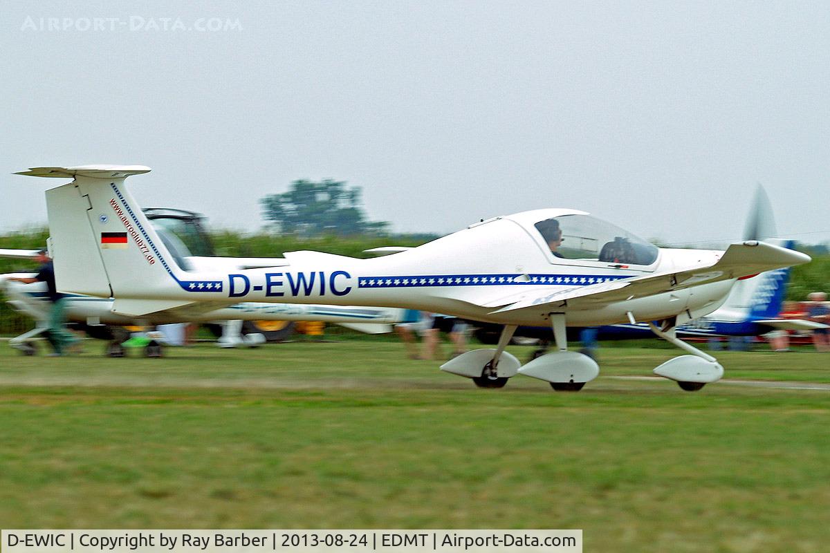D-EWIC, Diamond DA-20A-1 Katana C/N 10085, Diamond DA.20-A1 Katana [10085] Tannheim~D 24/08/2013