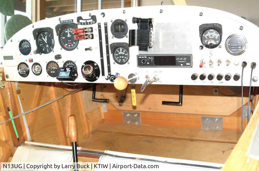 N13UG, 1991 Rand Robinson BF-85 C/N 2020, Panel